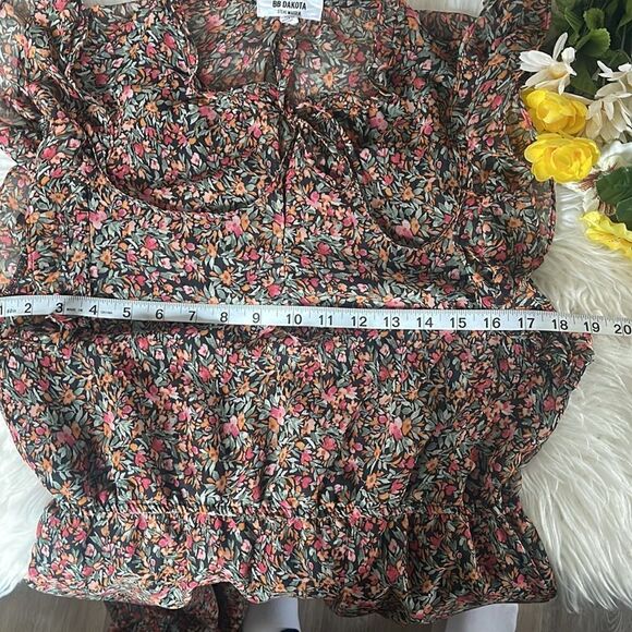 BB DAKOTA STEVE MADDEN FLORAL MAXI DRESS - Picture 7 of 11